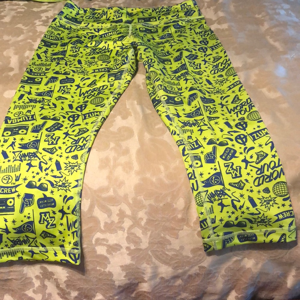 Zumba crop leggings
